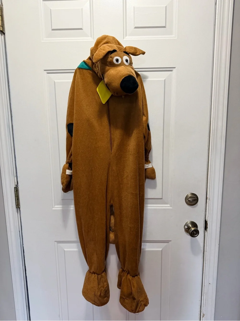 Scooby-Doo Brown Plush Kids Costume - Hooded One-Piece